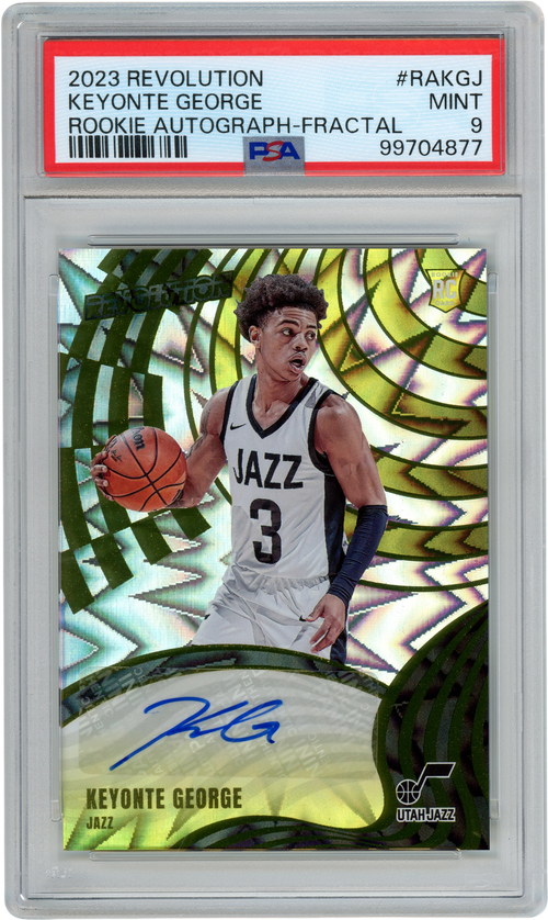 Keyonte George trading card