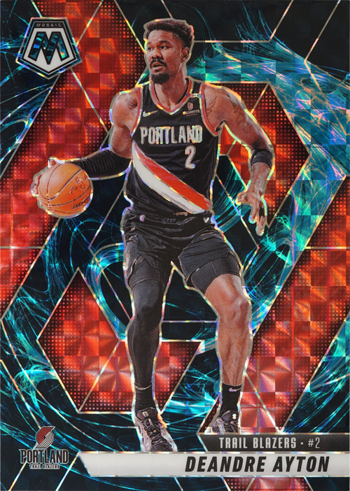 Deandre Ayton trading card