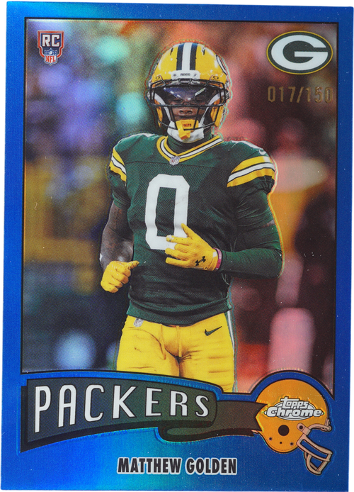 Matthew Golden trading card