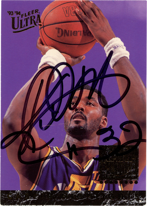 Karl Malone trading card