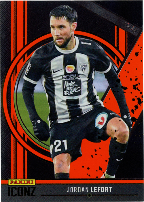 Jordan Lefort trading card