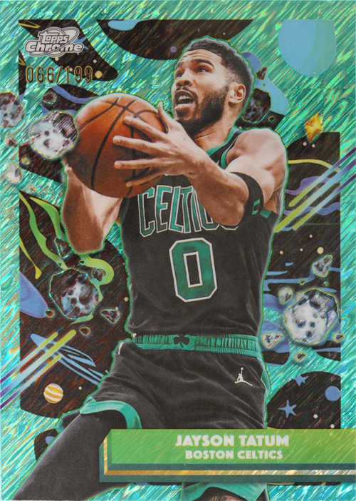Jayson Tatum trading card