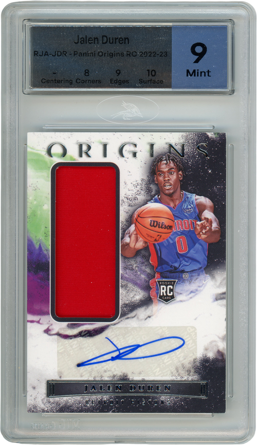 Jalen Duren trading card