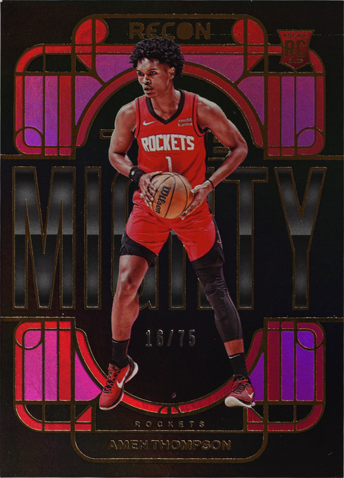 Amen Thompson trading card