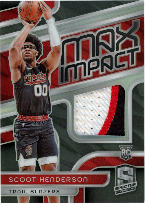 Scoot Henderson trading card