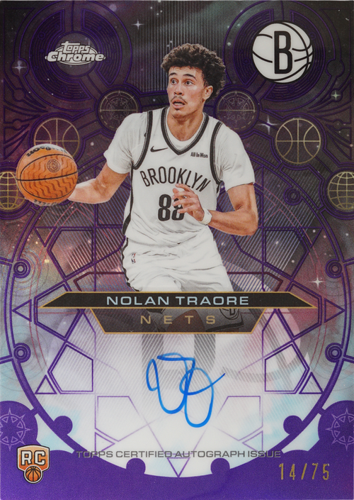 Nolan Traore trading card