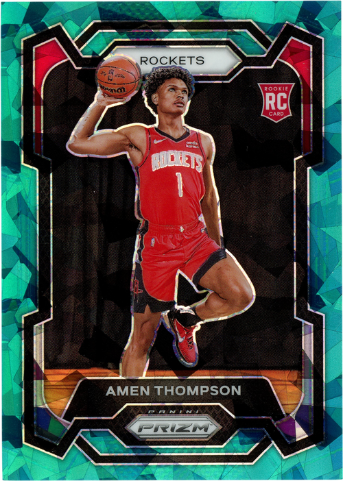 Amen Thompson trading card