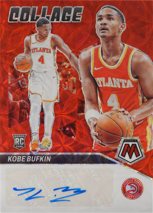 Kobe Bufkin trading card