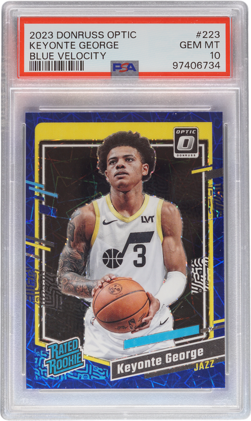 Keyonte George trading card