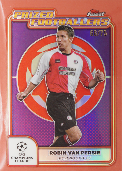 Robin van Persie trading card