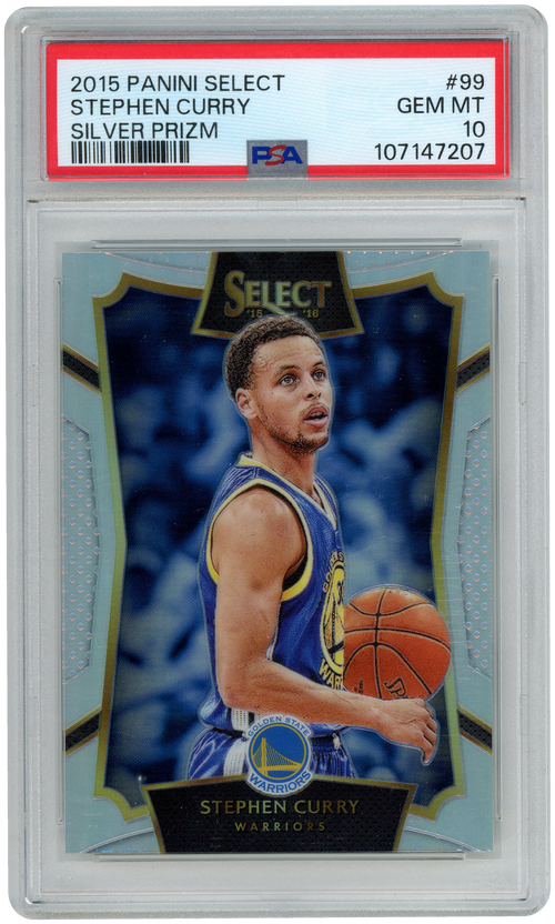 Stephen Curry trading card