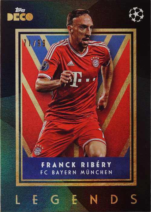 Franck Ribery trading card