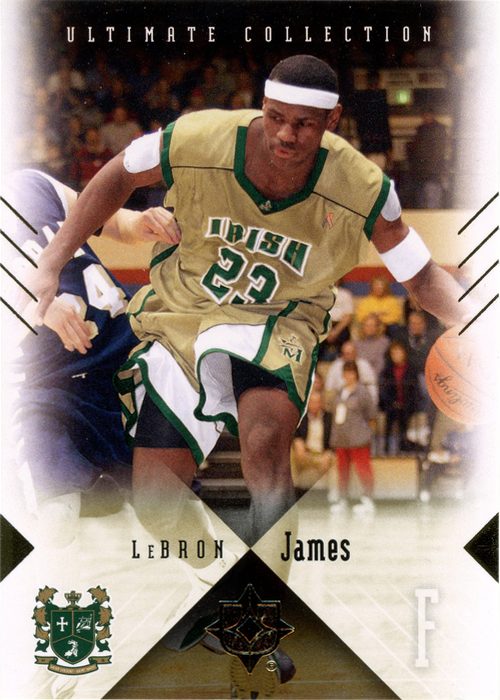 Lebron James trading card