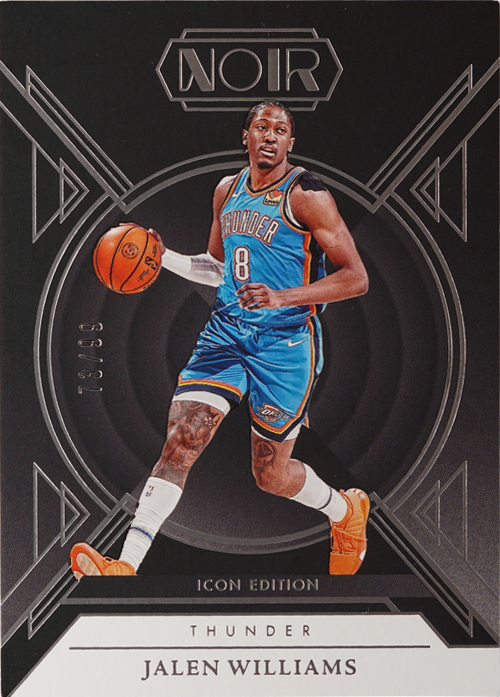 Jalen Williams trading card