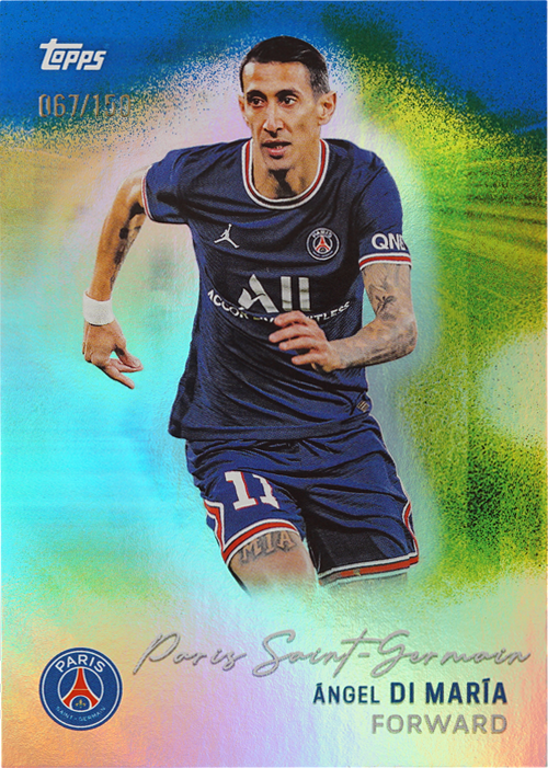 Ángel Di María trading card
