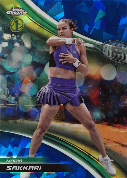 Maria Sakkari trading card