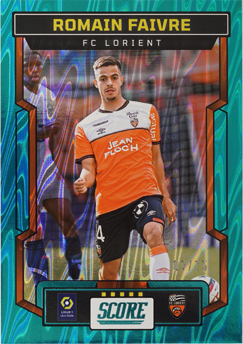 Romain Faivre trading card