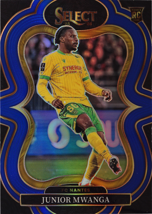 Junior Mwanga trading card