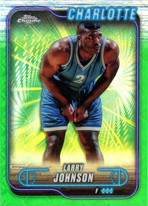 Larry Johnson trading card