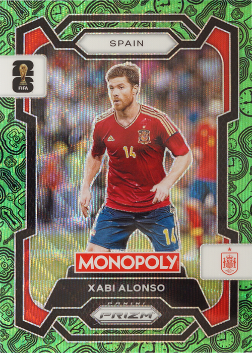 Xabi Alonso trading card
