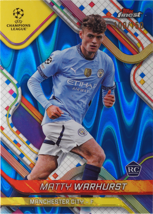 Matty Warhurst trading card
