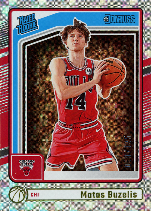 Matas Buzelis trading card