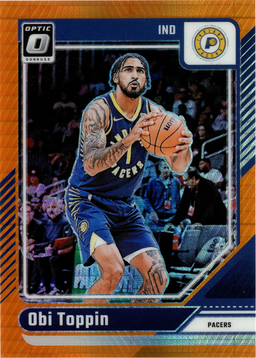 Obi Toppin trading card