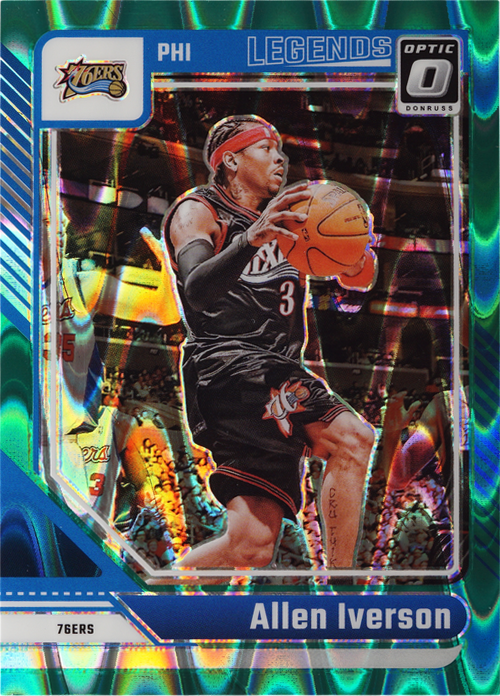 Allen Iverson trading card