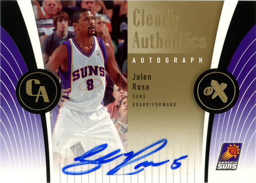 Jalen Rose trading card