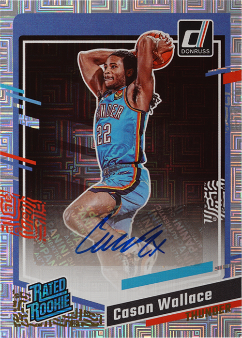 Cason Wallace trading card
