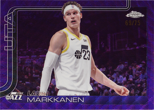 Lauri Markkanen trading card
