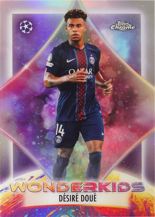 Désiré Doué trading card
