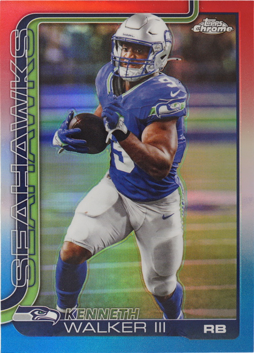 Kenneth Walker III trading card
