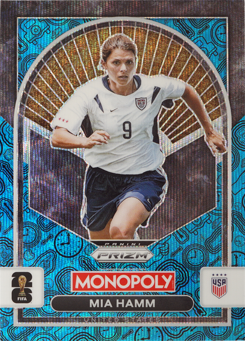 Mia Hamm trading card