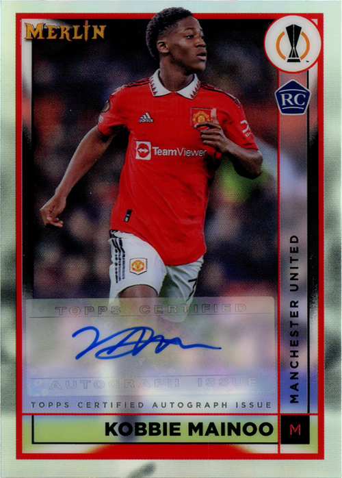 Kobbie Mainoo trading card