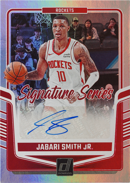 Jabari Smith Jr. trading card