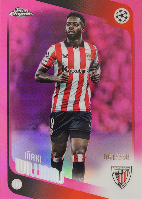 Iñaki Williams trading card