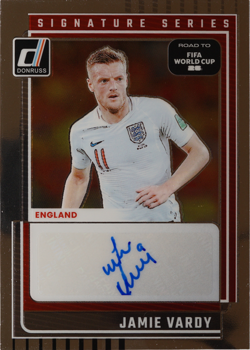 Jamie Vardy trading card