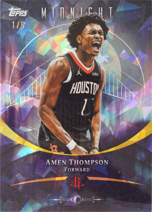 Amen Thompson trading card