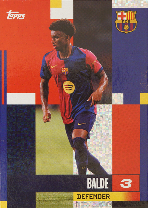 Balde trading card