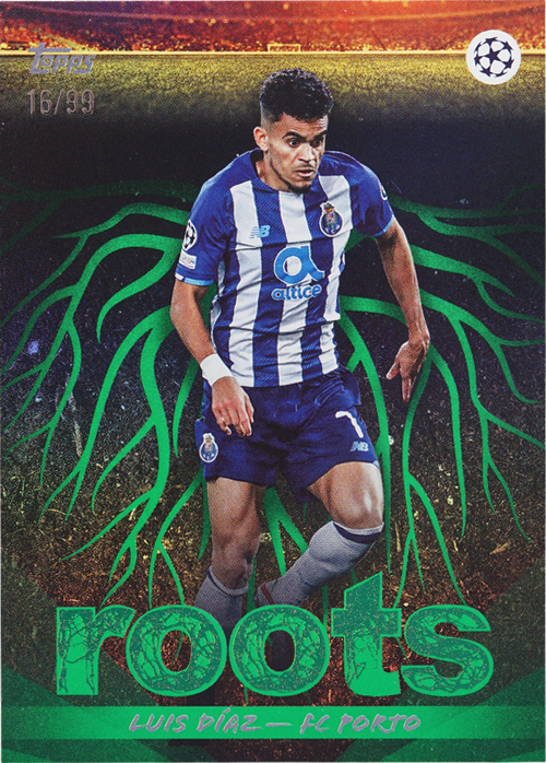Luis DĂaz trading card