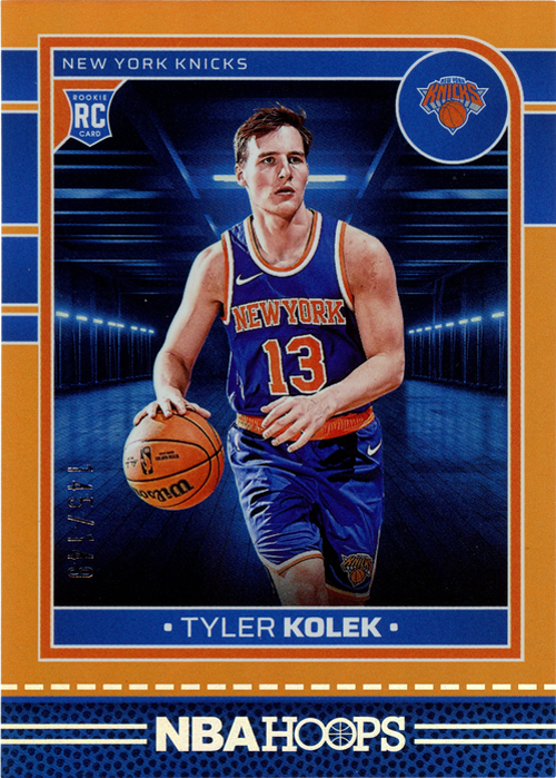 Tyler Kolek trading card