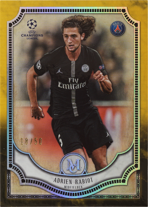 Adrien Rabiot trading card