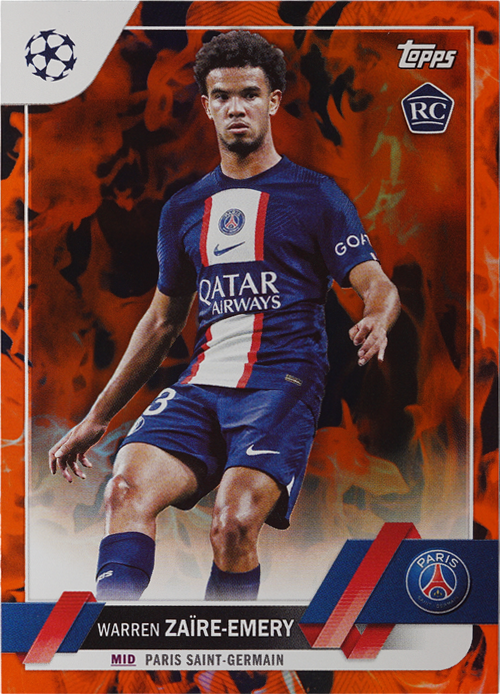 Warren Zaïre-Emery trading card