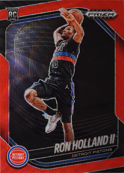 Ron Holland II trading card