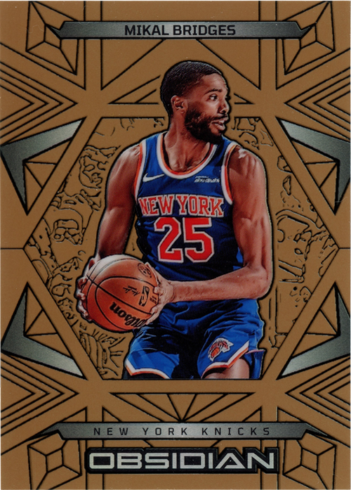 Mikal Bridges trading card