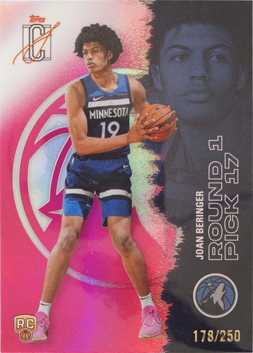 Joan Beringer trading card