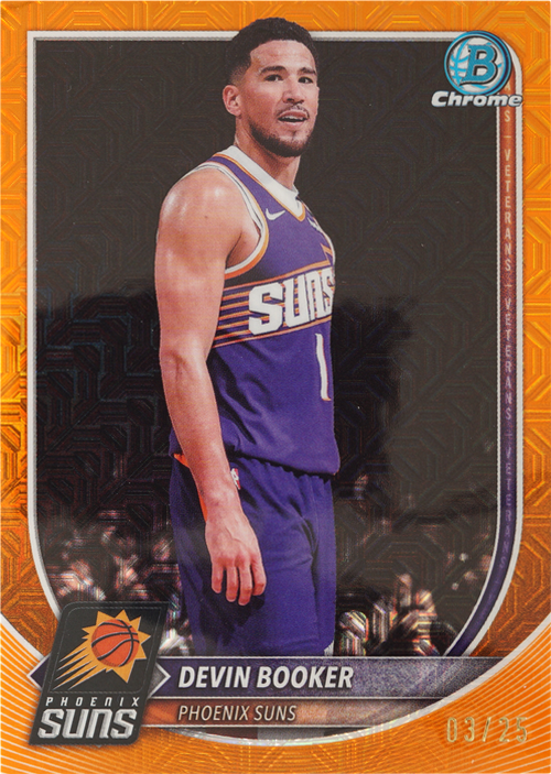 Devin Booker trading card
