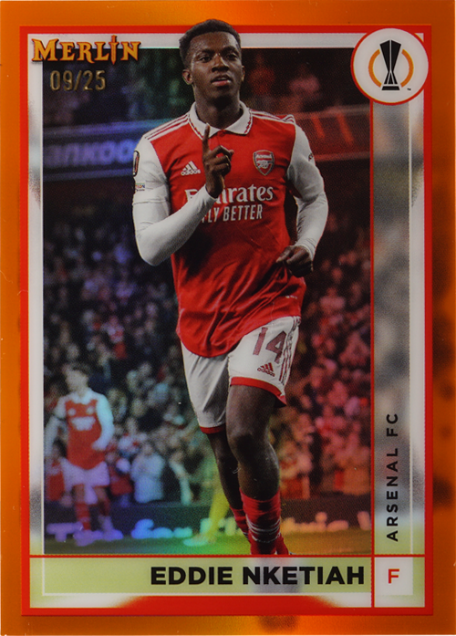Eddie Nketiah trading card