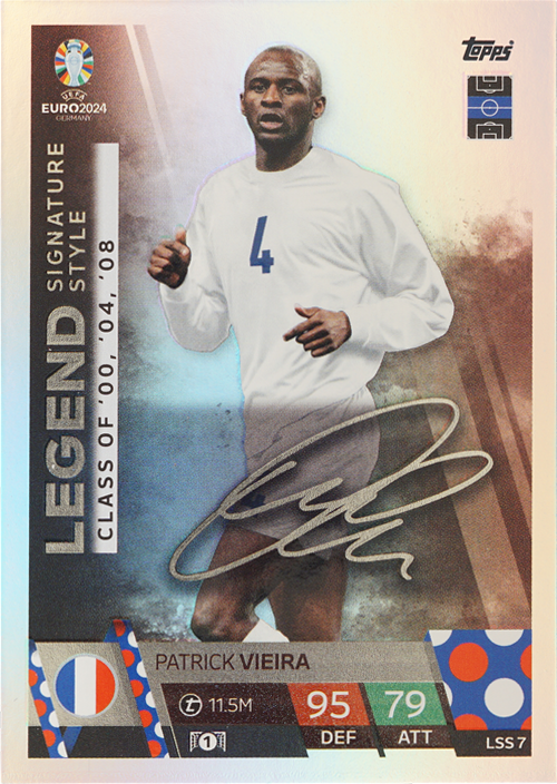 Patrick Vieira trading card